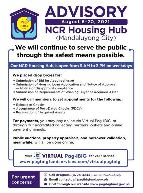 pag ibig carcar branch|Our offices are OPEN and will .